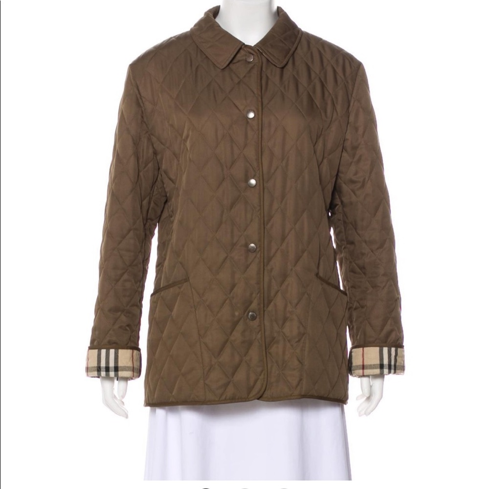 Burberry Snap Front Jacket